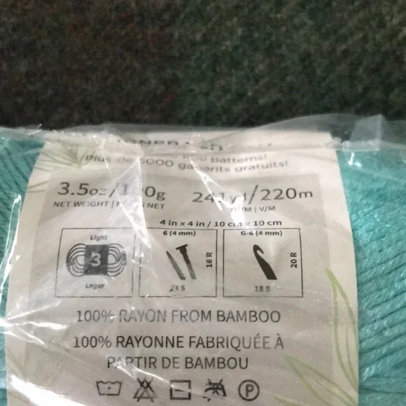 NWT Lion brand Truboo Yarn - Picture 3 of 4